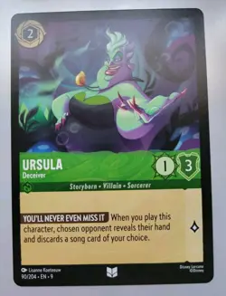 Disney Lorcana TCG - Fabled: Ursula (090/204) - Uncommon - Near Mint - Image 1