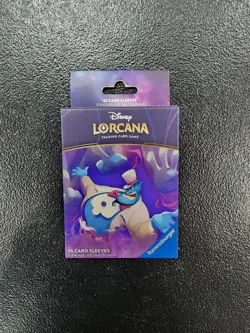 Ravensburger Disney Lorcana TCG 65 Card Sleeves Ursula's Return Genie New Sealed - Image 1
