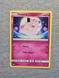 Clefairy 39/68 Common Hidden Fates Pokemon Card - Image 1