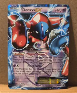 Deoxys EX (Team Plasma) Promo BW82 Full Art NM - ungraded Pokemon Card - Image 1