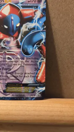 Deoxys EX (Team Plasma) Promo BW82 Full Art NM - ungraded Pokemon Card - Image 4