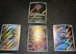 NM Pokemon Lot Collection Of (x7) Cards All Different Illustration Rare - Image 2