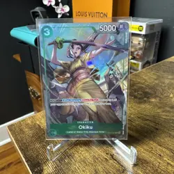 One Piece Premium Card Collection Bandai Fest 23-24 Okiku OP01-035 Promo NM - Image 1