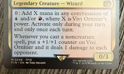 Magic the Gathering MTG Final Fantasy Vivi Ornitier 248 - Mythic Regular - Image 3