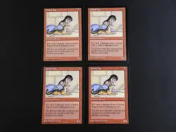 4x Jackal Pup NM [Tempest] Mtg Magic Free Tracking! - Image 1