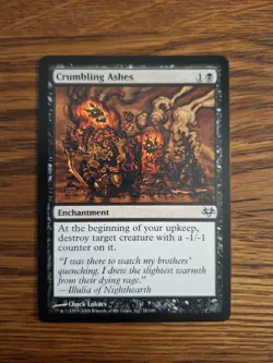 Magic The Gathering Eventide Crumbling Ashes NM MTG - Image 1