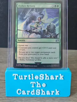 Rydia's Return Magic the Gathering Final Fantasy Sorcery Uncommon No. 198 FFIV - Image 1