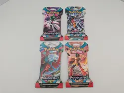 4x Pokemon TCG Paradox Rift Sleeved Booster Packs Scarlet & Violet (4 packs) - Image 1