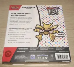 Alakazam Ex Collection Boxes Scarlet & Violet 151 Pokemon 2023 Sealed - Image 2