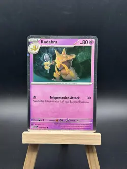 Pokemon TCG Kadabra 064/165 Cosmos Holo Promo S&V 151 - Image 1
