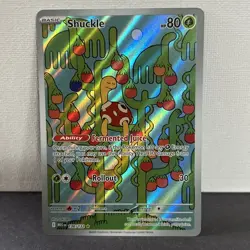 Pokemon TCG Mega Evolutions Shuckle Illustration Rare Full Art #136/132 NM - Image 1