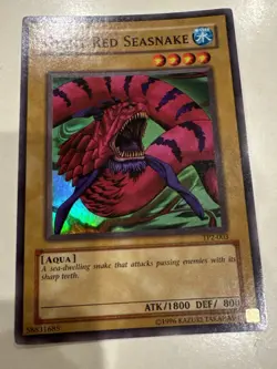 Giant Red Seasnake TP2-003 Ultra Rare Tournament Pack 2 Yu-Gi-Oh LP Vintage - Image 1