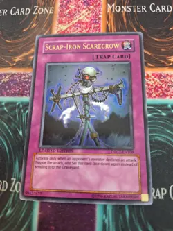 Yugioh Scrap-Iron Scarecrow DPCT-ENY09 Ultra Rare Limited Near Mint - Image 1