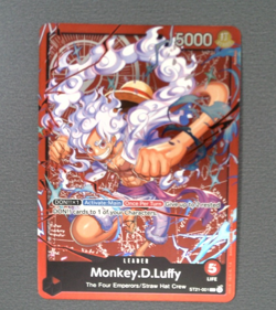 Monkey.D.Luffy ST21-001 Foil One Piece TCG Learn To Play Together English - Image 1