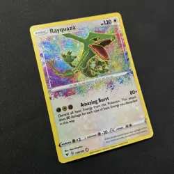 Rayquaza 138/185 Amazing Rare – Near Mint Card – Vivid Voltage Pokemon TCG - Image 2