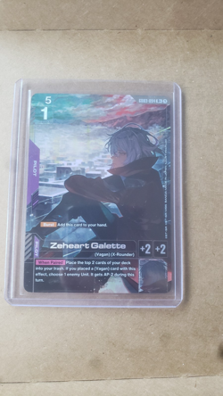 gundam Steel Requiem card game Zeheart Galette -094 card Nm - Image 1
