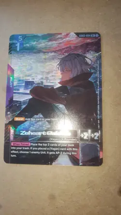 gundam Steel Requiem card game Zeheart Galette -094 card Nm - Image 3