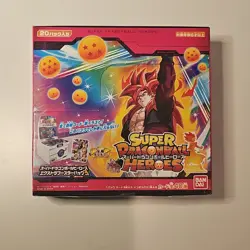 Bandai Super Dragon Ball Heroes Extra Booster Star Pack 3 Japanese 40 Cards Box - Image 1
