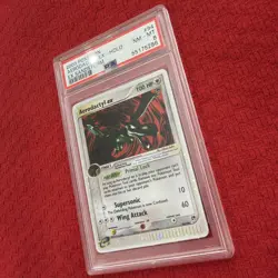 2003 Pokemon Aerodactyl EX Sandstorm Holo Card 94 PSA 8 - Image 2