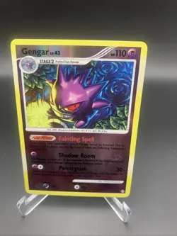 Pokemon Gengar Lv43 Stormfront Reverse Holo Rare Card 2008 MP - Image 1