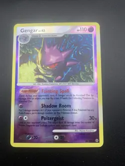 Pokemon Gengar Lv43 Stormfront Reverse Holo Rare Card 2008 MP - Image 4