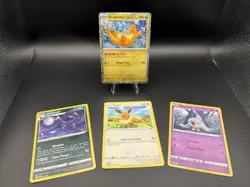 Pokemon TCG Dragonite Umbreon Hatenna Eevee Lot Of 4 Cards - Image 1