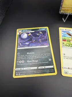Pokemon TCG Dragonite Umbreon Hatenna Eevee Lot Of 4 Cards - Image 3