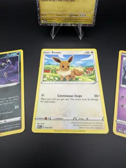 Pokemon TCG Dragonite Umbreon Hatenna Eevee Lot Of 4 Cards - Image 4