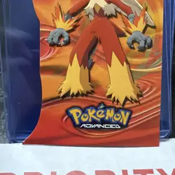 [NM-LP] 2003 Topps Advanced Blaziken #9 Die Cut Card - Image 5