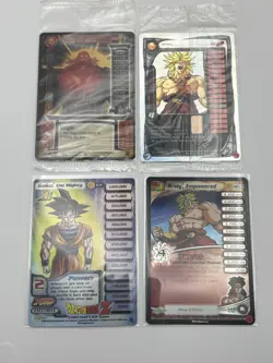 (Lot Of 4) - Goku & Broly Promo, Vintage Dragon Ball Z Cards - Free Shipping - Image 2