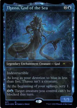 MTG Thassa, God of the Sea (71) | NM Foil | Secret Lair Theros Stargazing {SLD} - Image 2