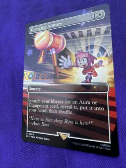 Open the Armory 2089 Secret Lair Drop Sonic: Chasing Adventure FOIL MTG - Image 2