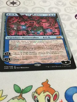 D584 MTG MAGIC UNSANCTIONED B.O.B. BEVY OF BEEBLES #018 MYTHIC NM - Image 2