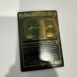 Treebeard, Eldest of Ents 0517 Foil NM Fresh Hildebrandt MTG LTR - Image 1