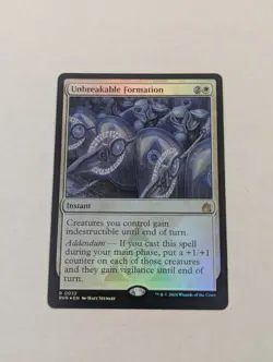 Unbreakable Formation Ravnica Remastered Foil - Image 1
