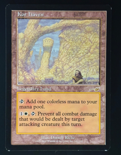 MTG - Kor Haven - LP/NM - Nemesis #141 - RARE - EN - REG - Image 1