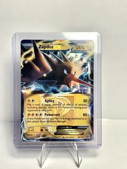 Pokemon Zapdos EX Plasma Storm Ultra Rare Holo 48/135 Team Plasma - Image 1