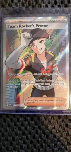 Team Rocket's Proton 227/182 Sv10: 2025 Pokemon Destined Rivals Holo - Full Art - Image 1