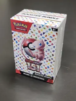 Brand New Sealed Pokemon 151 Booster Bundle Box- 6 Packs - Image 1