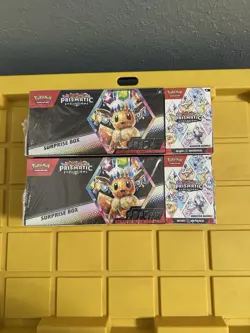 Pokemon TCG Prismatic Evolutions Booster Bundle Surprise Box Lot of 2 - Image 1