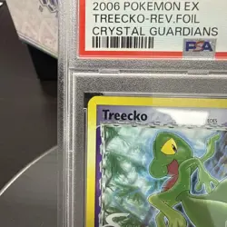 Pokemon CRYSTAL GUARDIANS TREECKO #68 REVERSE HOLO FOIL PSA 7 - Image 2