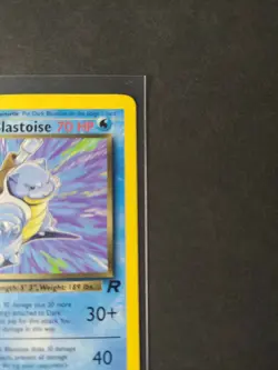 2000 Pokemon Dark Blastoise #20 Team Rocket First Edition Non Holo Never Been... - Image 4