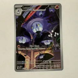 Pokemon TCG Lampent 102/086 Illustration Rare Scarlet And Violet White Flare NM - Image 1