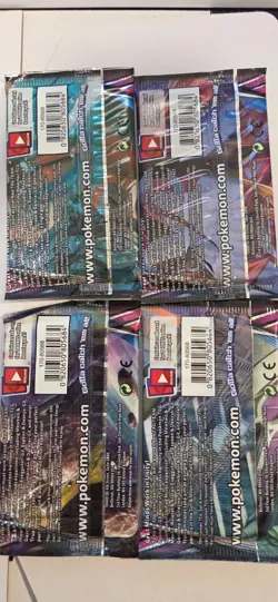 POKEMON TCG Unified Minds Sealed Booster Packs Complete Art Set (4 packs) - Image 2