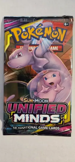 POKEMON TCG Unified Minds Sealed Booster Packs Complete Art Set (4 packs) - Image 3