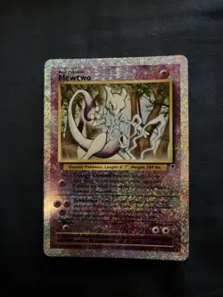 Pokemon Mewtwo 29/110 Legendary Collection Reverse Holo 60 HP 1999 English - Image 2