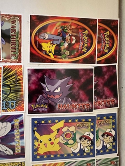 1999 Pokemon Vending Mach. Stickers Lot of 21 total (12 different) - Image 2