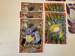 1999 Pokemon Vending Mach. Stickers Lot of 21 total (12 different) - Image 5