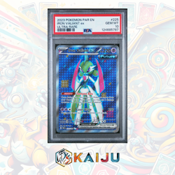 2023 POKEMON PAR EN-PARADOX RIFT ULTRA RARE #225 IRON VALIANT EX PSA 10 - Image 1