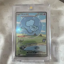 Pokemon Mew EX 232/091 SV: Paldean Fates Special Illustration Rare Holo 180 HP - Image 1